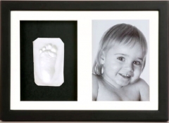 Kit-uri amprenta mulaj - BABY ART Wall Print (black)