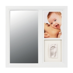 Kit-uri amprenta mulaj - Mirror Print Frame alb